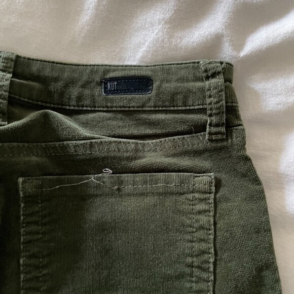 Diana Corduroy Skinny - Olive Green - Picture 4 of 4